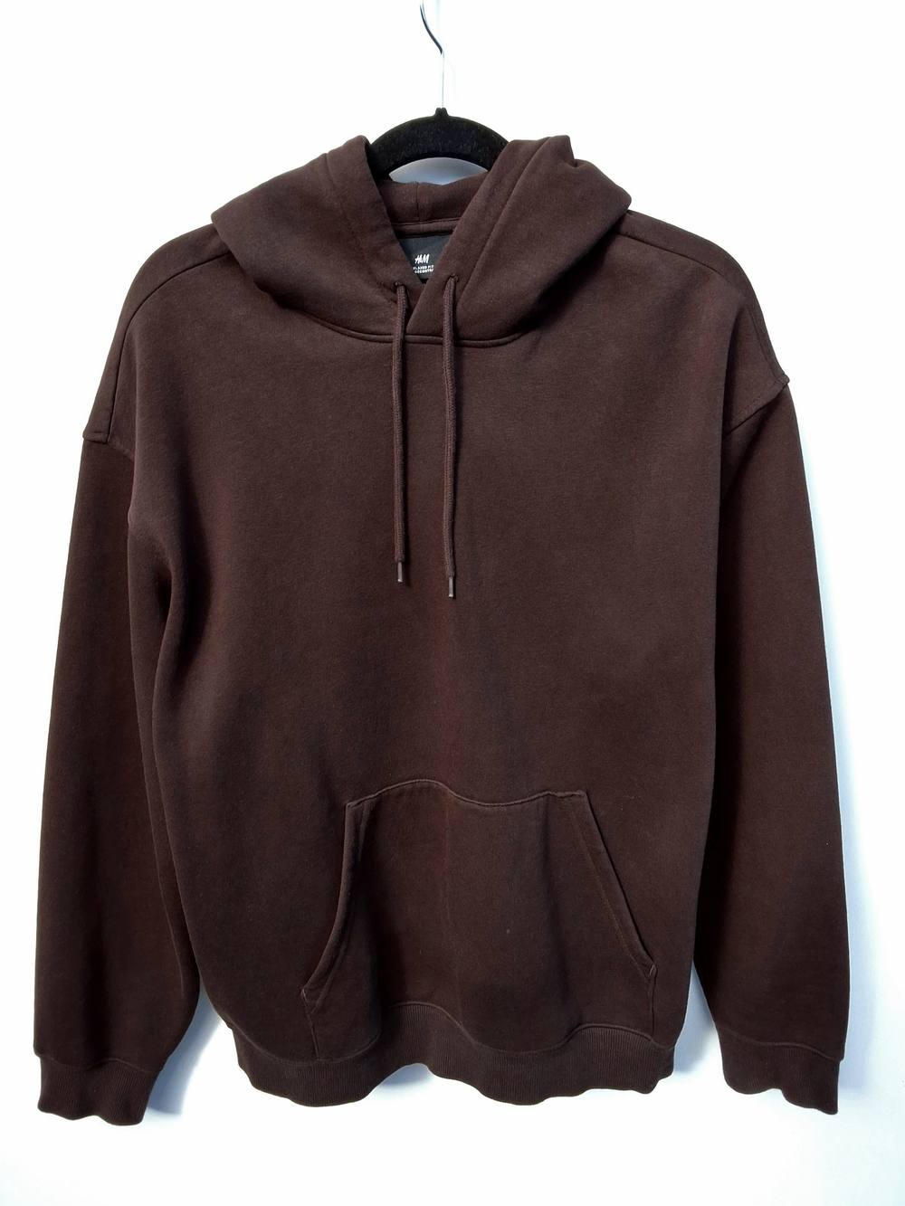 H&M Loose Fit Hoodie - Brown (Size M)